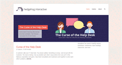 Desktop Screenshot of hedgehoginteractive.com